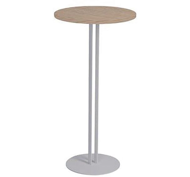 Mange-debout Roxane piètement 2 tubes Ø 60 cm