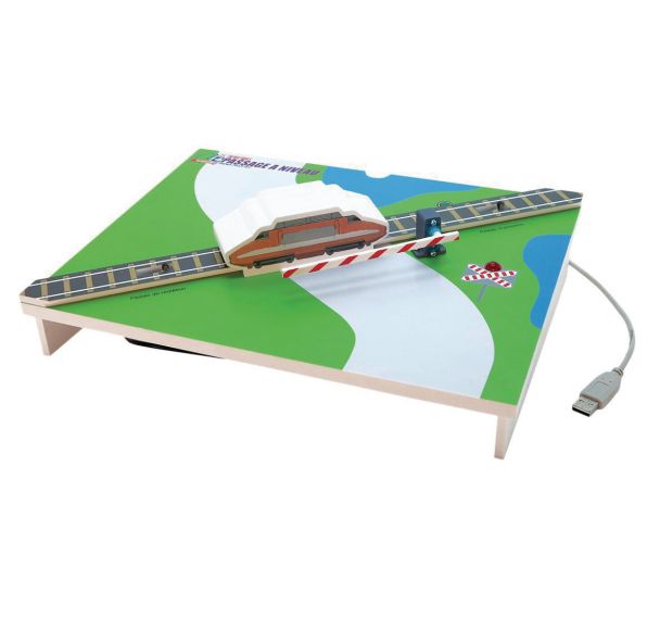 Maquette programmable : Barrière de passage à niveau