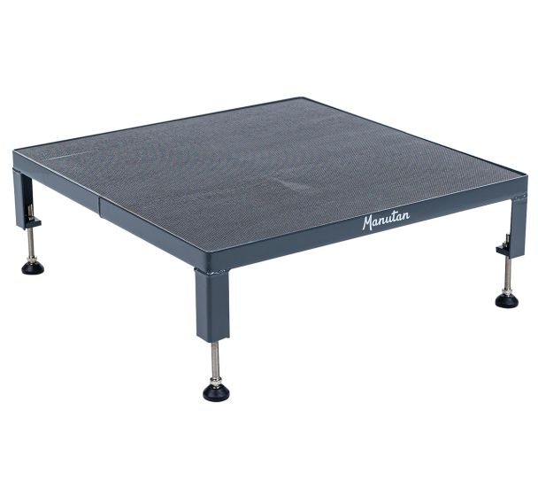 Marchepied-plateforme réglable - Manutan Expert