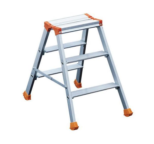 Marchepied aluminium Platinium double de chantier - Tubesca