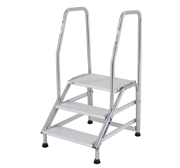 Marchepied fixe avec 2 rampes