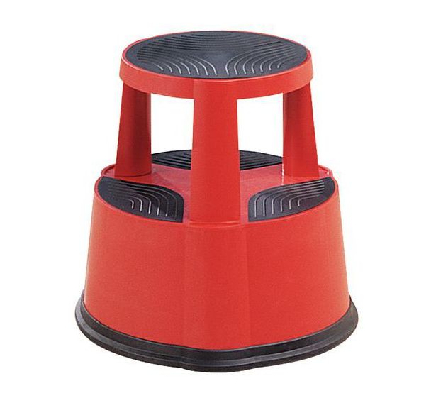 Marchepied mobile pro polypropylène - 2 marches - Novap