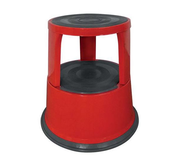 Marchepieds acier rouge