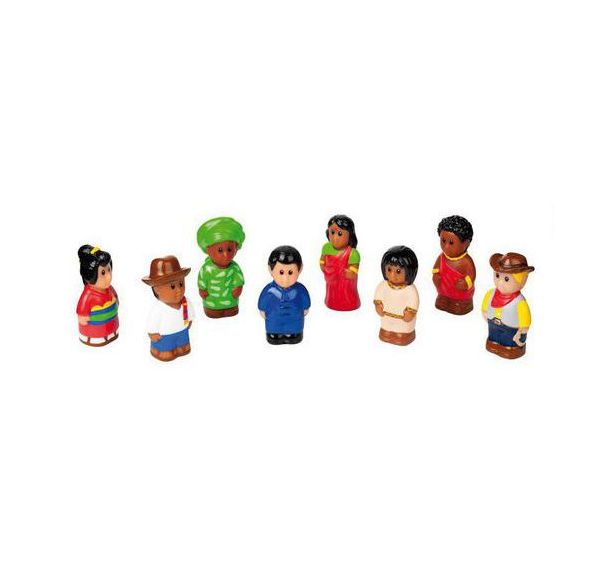 Marionnettes de doigts 'les amis du monde'