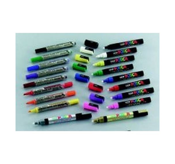 Marker pointe conique moyenne 2.5 mm - Posca