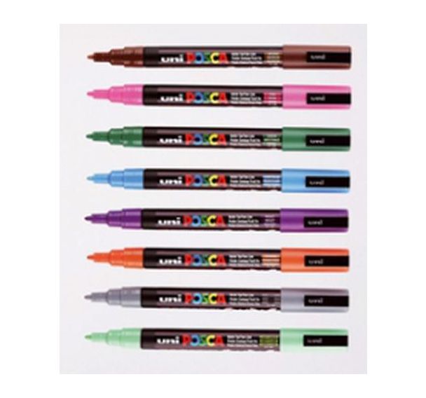 Marker pointe fine ogive 1.5 mm - Posca