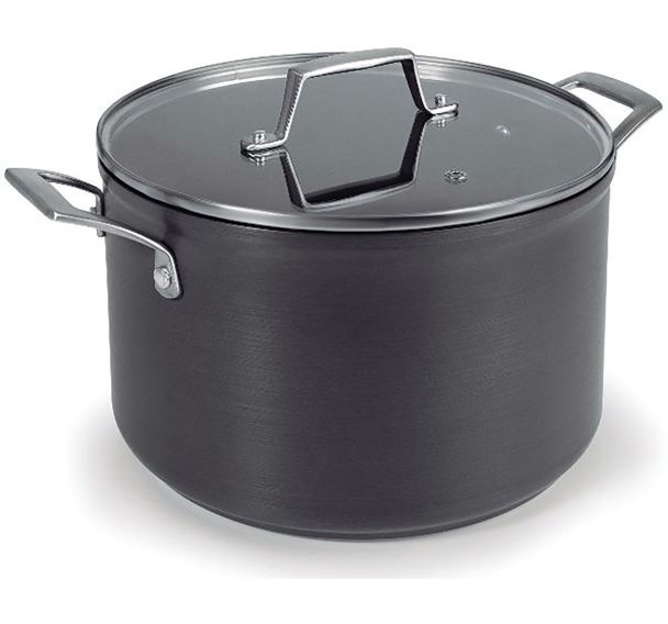 Marmite 24 cm + couvercle alu anodisé Anodized