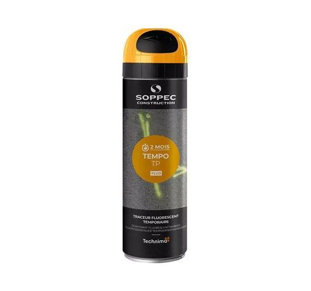 Peinture bombe de marquage temporaire tempo tp - Soppec