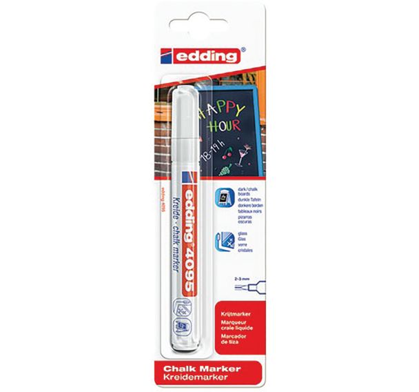 Marqueur craie liquide blanc