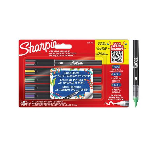 Marqueur créatif pointe pinceau Sharpie Brush - Sharpie