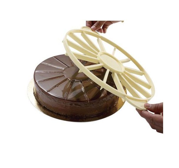 Marqueur diviseur à gâteau 10 parts