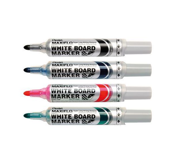 Marqueur maxiflo pointe ogive large 6 mm - Pentel