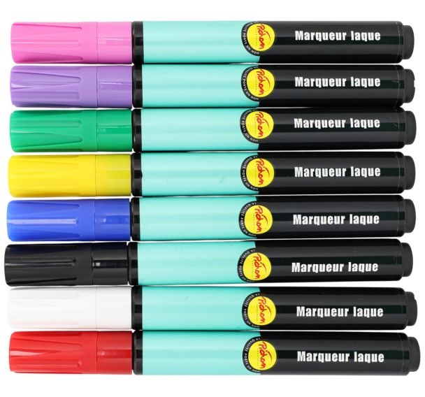 Marqueur peinture, laque brillante , 6 ml - Pichon