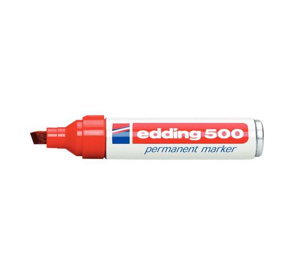 Marqueur permanent Edding 500 - Pointe biseautée