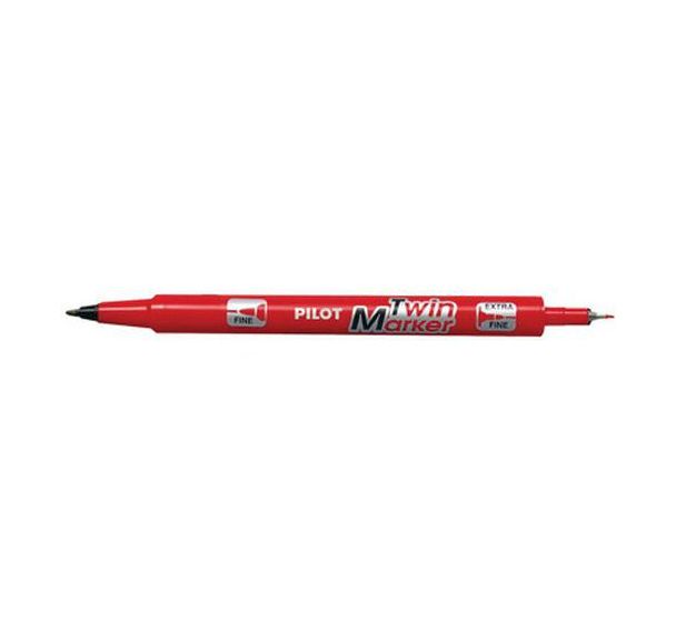 Marqueur permanent ''Twin Marker'', extra fin