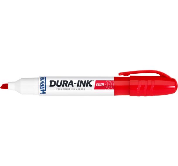 Marqueur permanent pointe bisautée Dura-Ink 55 - Markal