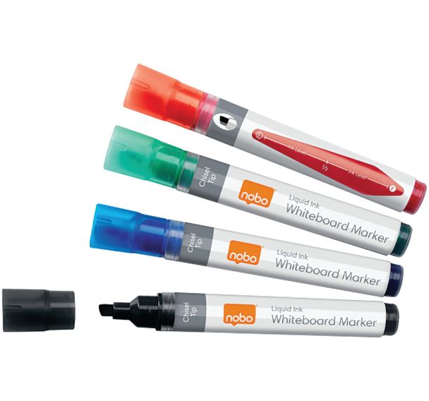 Marqueur tableau LiquidInk pointe Biseautée Assortis