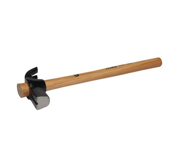 Marteau à panne fendue type espagnol manche bois - Irimo