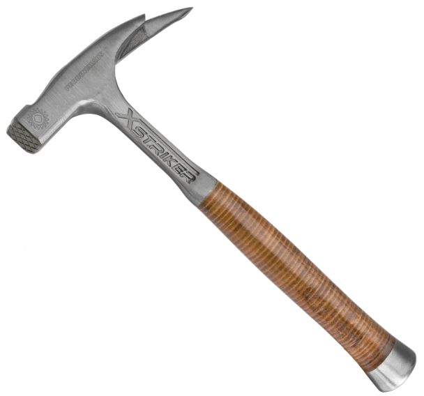 Marteau de charpentier X Striker One pièce manche cuir