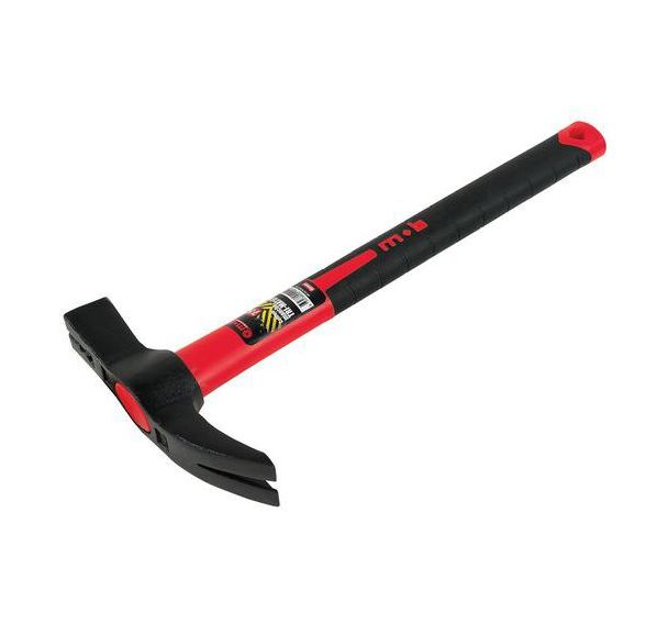 Marteau de coffreur manche tri-matière aimanté