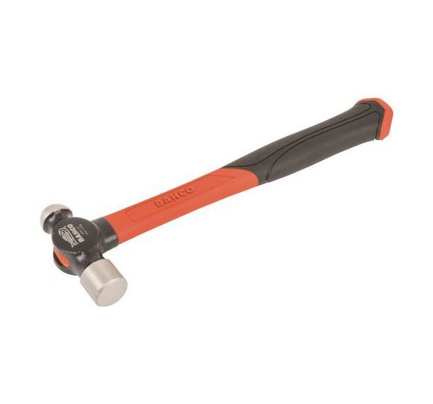 Marteau serrurier tête ronde manche fibre verre - Bahco