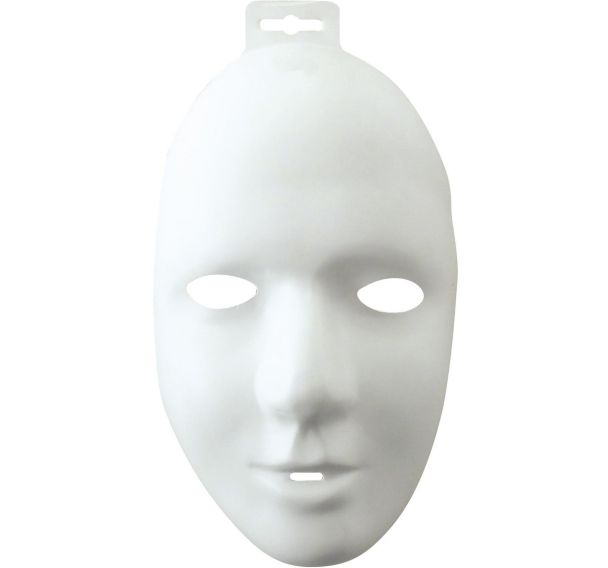 Masque blanc à peindre ou à maquiller