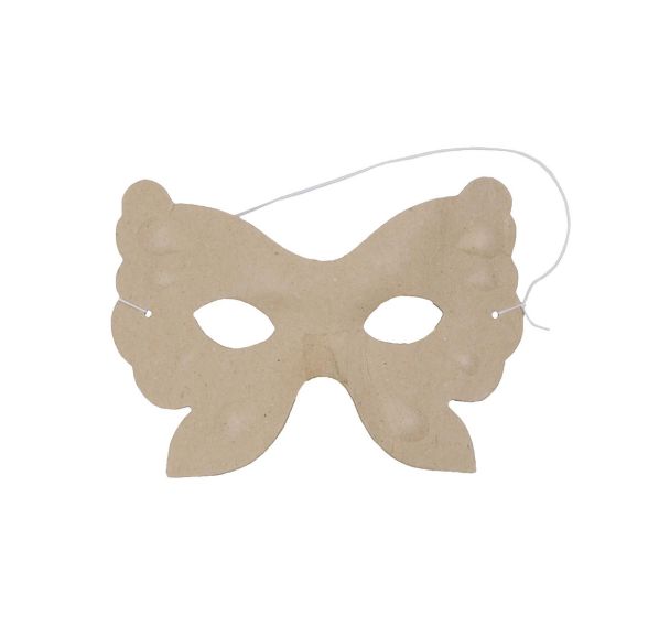 Masque enfant papillon 4,5x14x11cm (Lot de 10)