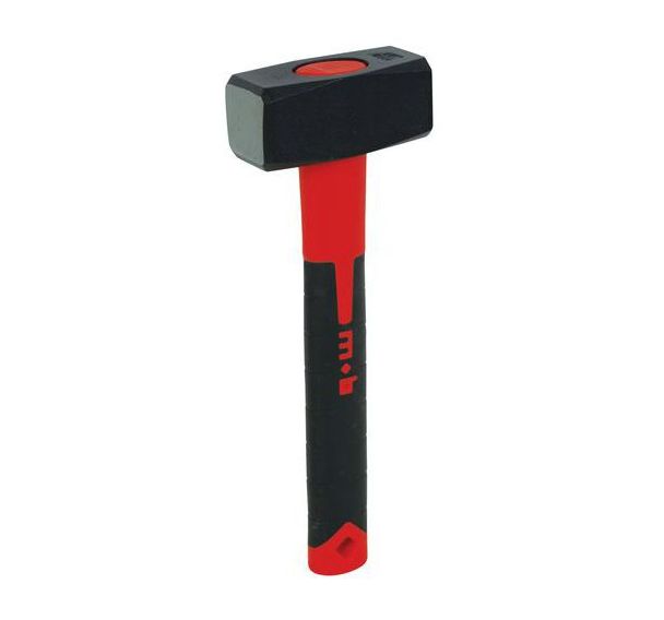 Massette angles abattus manche Nertech tri-matière 1.5kg