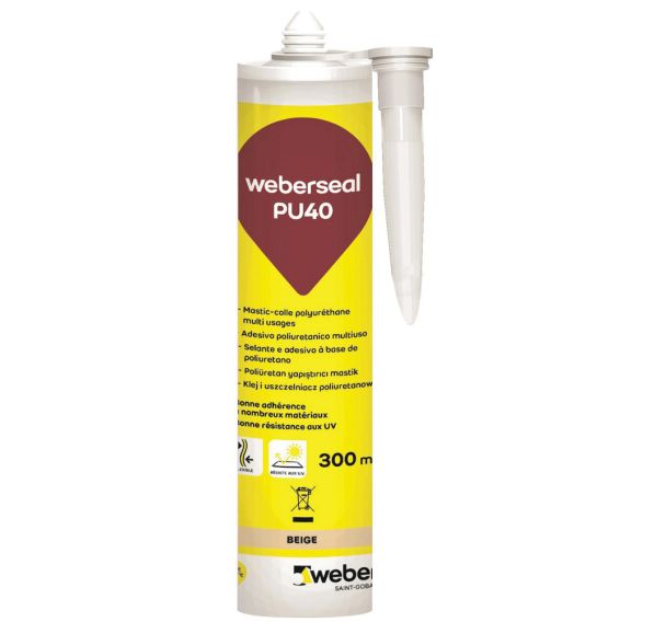 Mastic-colle PU - Weberseal - 300 mL