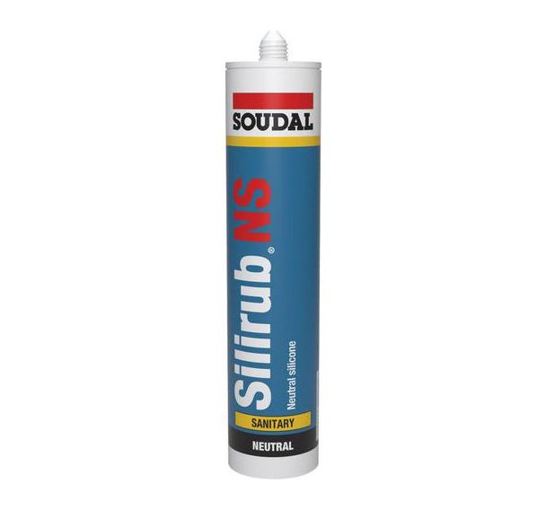 Mastic sanitaire neutre Silirub NS - Soudal