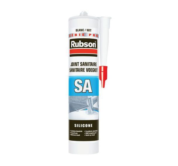 Mastic silicone Sanitaire SA - Rubson