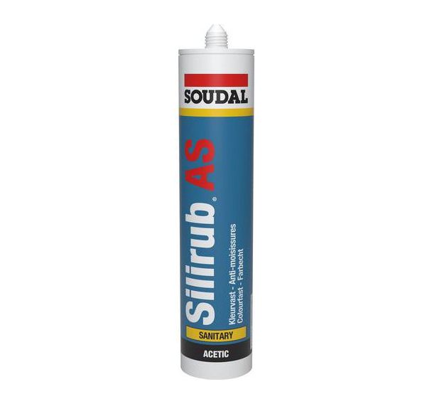 Mastic silicone acétique sanitaire Silirub AS - Soudal