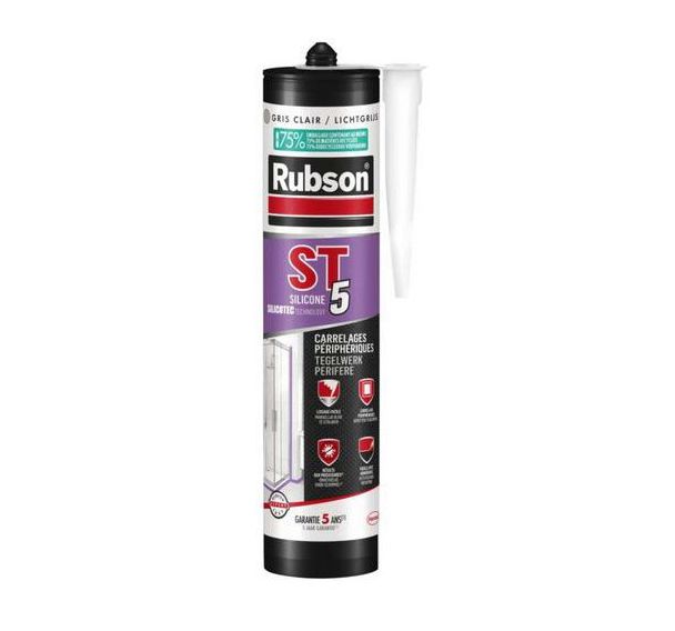 Mastic silicone sanitaire multi-usage ST 5 - Rubson