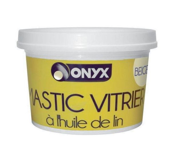 Mastic vitrier à l'huile de lin