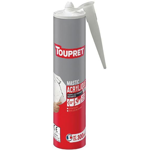 Mastis acrylique stop fissures mouvantes cartouche 300ml