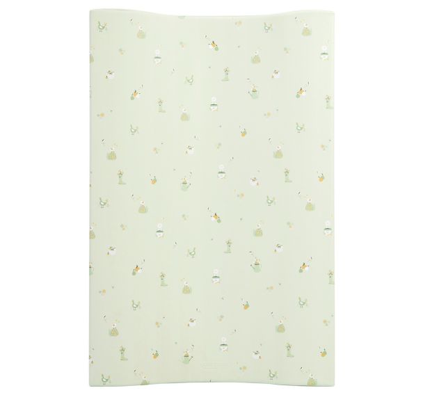 Matelas à langer forme incurvée à motif -Combelle