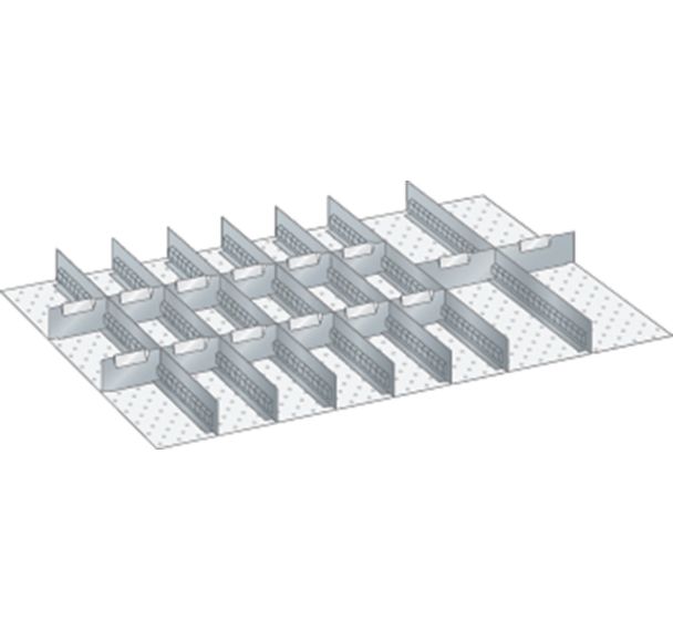 Matériel de subdivision pour tiroirs 918x612x100mm