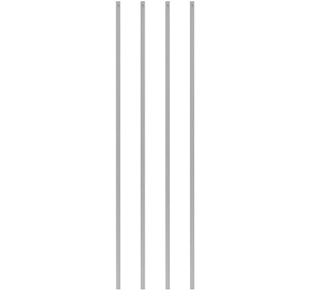 Mats arrières GES pour buts de football à 11j - Jeu de 4 mâts