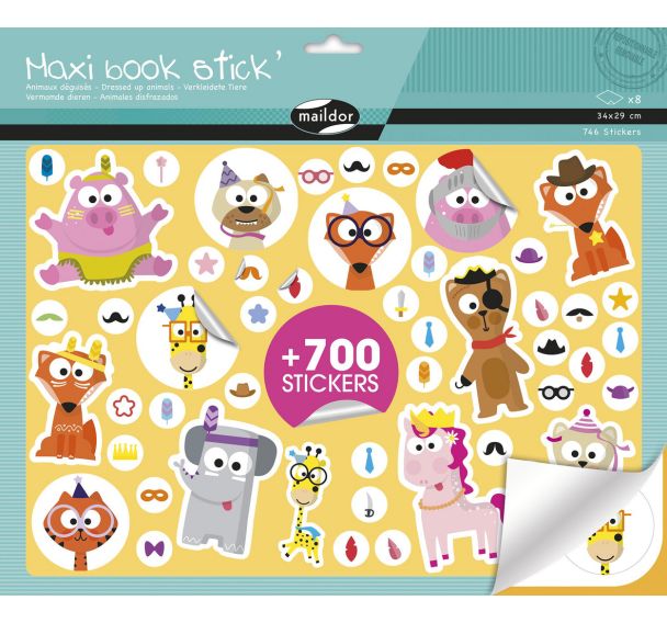 Maxi Book Stick', Animaux déguisés