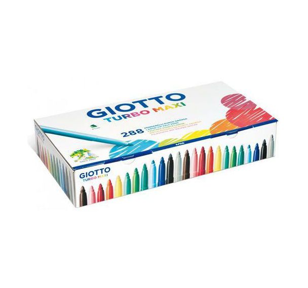 Maxi Schoolpack 288 feutres pointe extra large