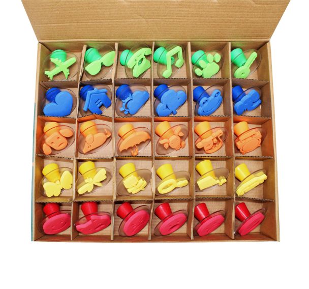 Maxi pack 30 tampons mousse EVA Ø 75 mm