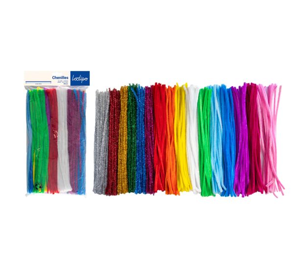Maxi pack atelier 360 chenilles 30 cm