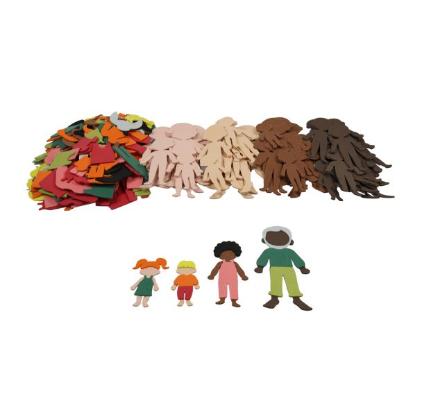 Maxi pack mousse Familles du monde 237pcs