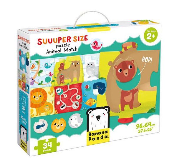 Maxi puzzle animaux