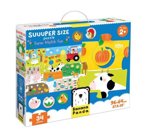 Maxi puzzle animaux de la ferme