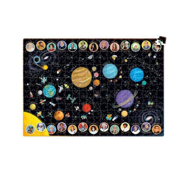 Maxi puzzle système solaire
