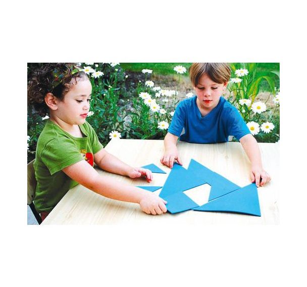 Maxi tangram en mousse