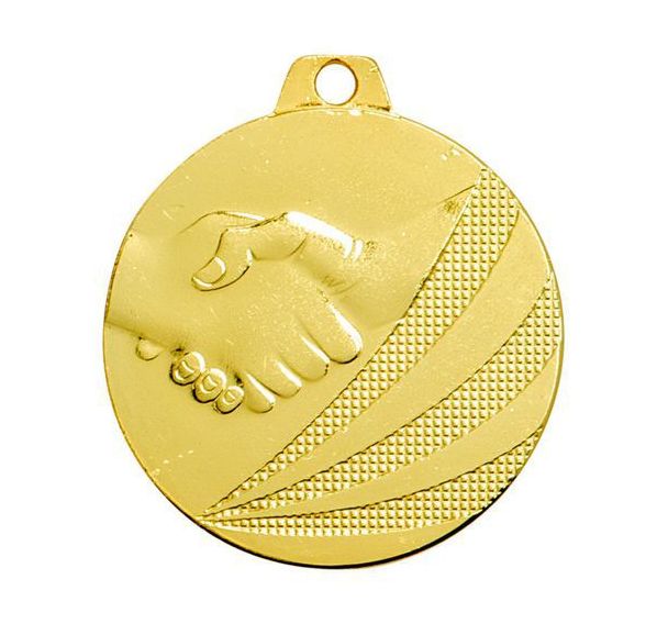 Médaille - amitié - or - 40 mm