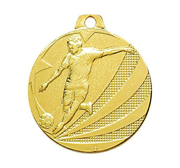 Médaille - football - or - 40 mm