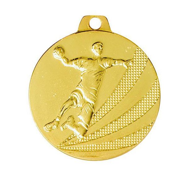 Médaille - handball - or - 40 mm